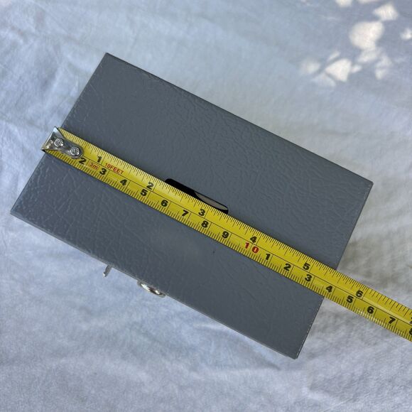 Vintage Buddy Products Locking Suggestion Donation Cash Box w/ Key USA Made - Picture 5 of 6